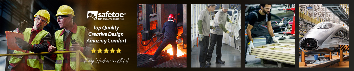 Calçados de segurança industrial