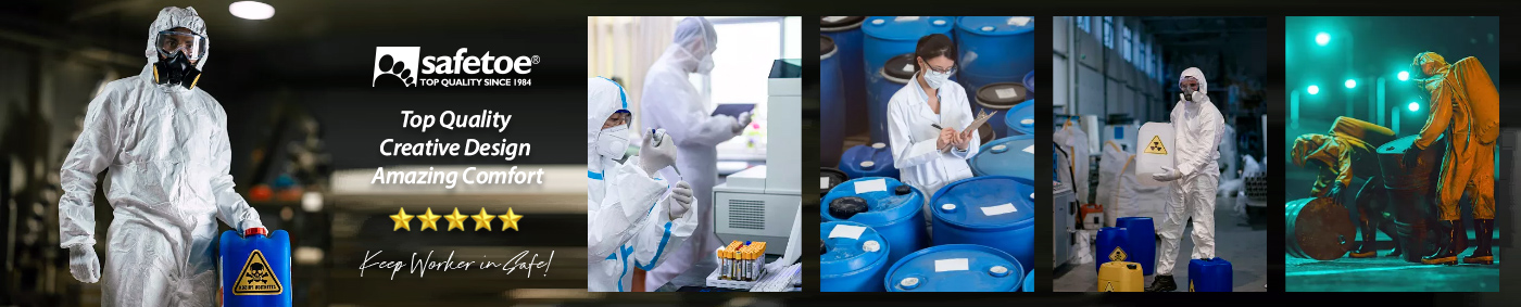 Sapatos de segurança química Botas de segurança resistentes ao calor