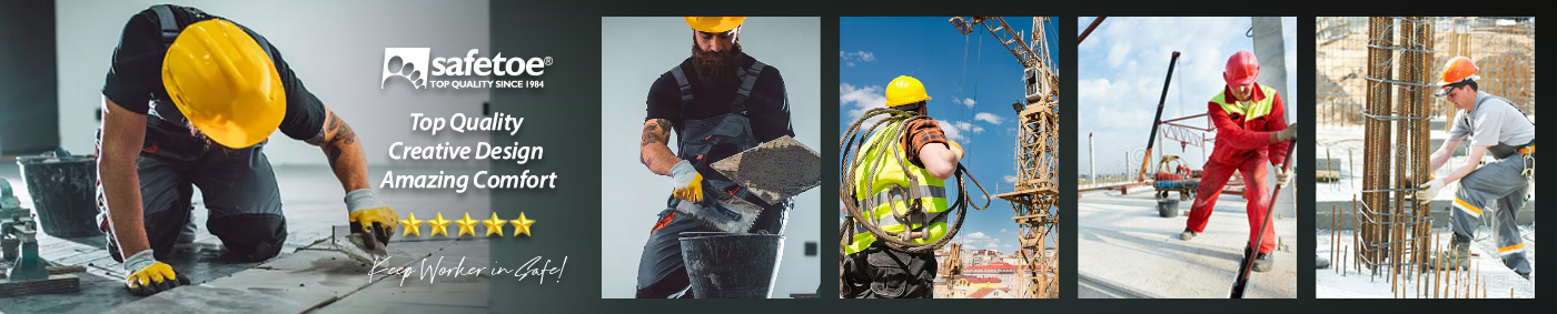 Calçados de segurança para construção