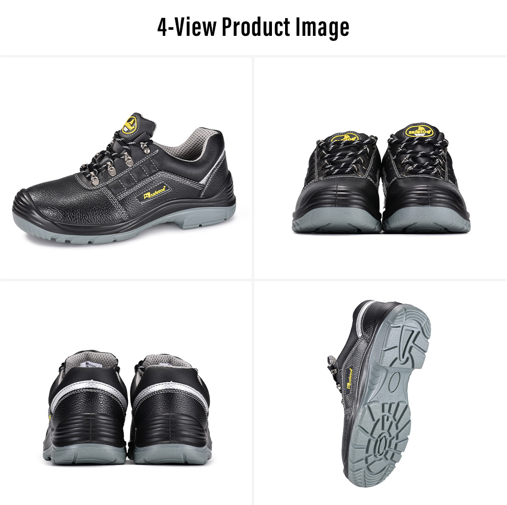 L-7163 WorkShield Pro S3 Safety Shoes Multi-View L-7163 WorkShield Pro Leve S3 Calçados de segurança para construção com biqueira de aço Multi-View