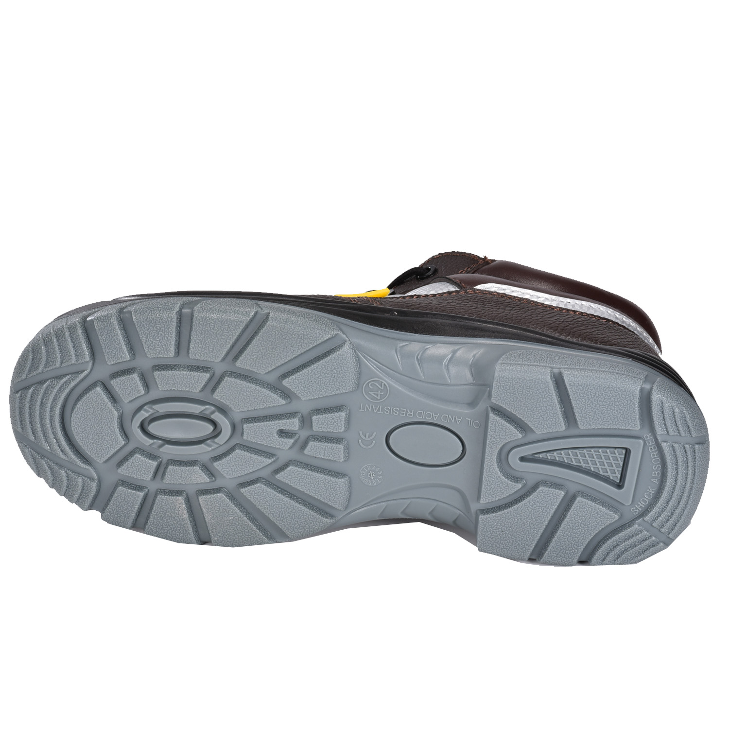 Botas de trabalho isoladas contra risco elétrico 18KV para eletricista masculino M-8027 EH