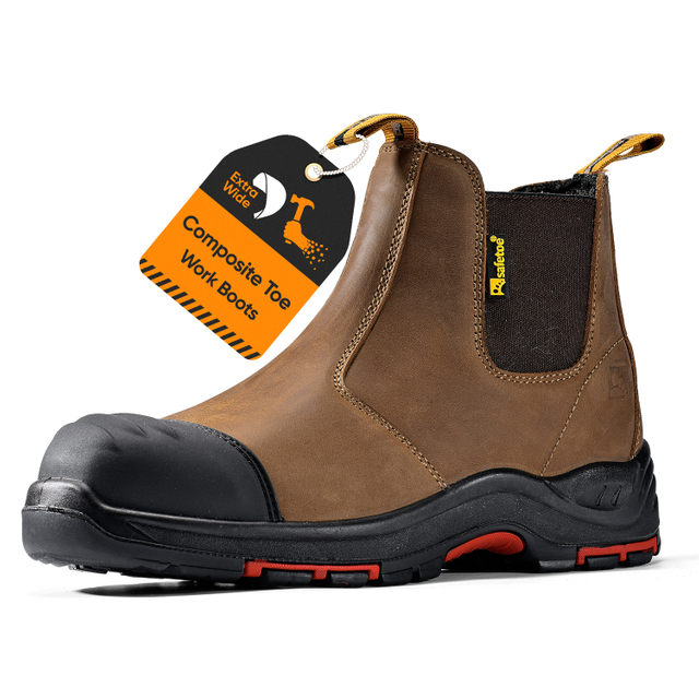 Botas de trabalho de segurança do revendedor (sem metal) M-8025NB