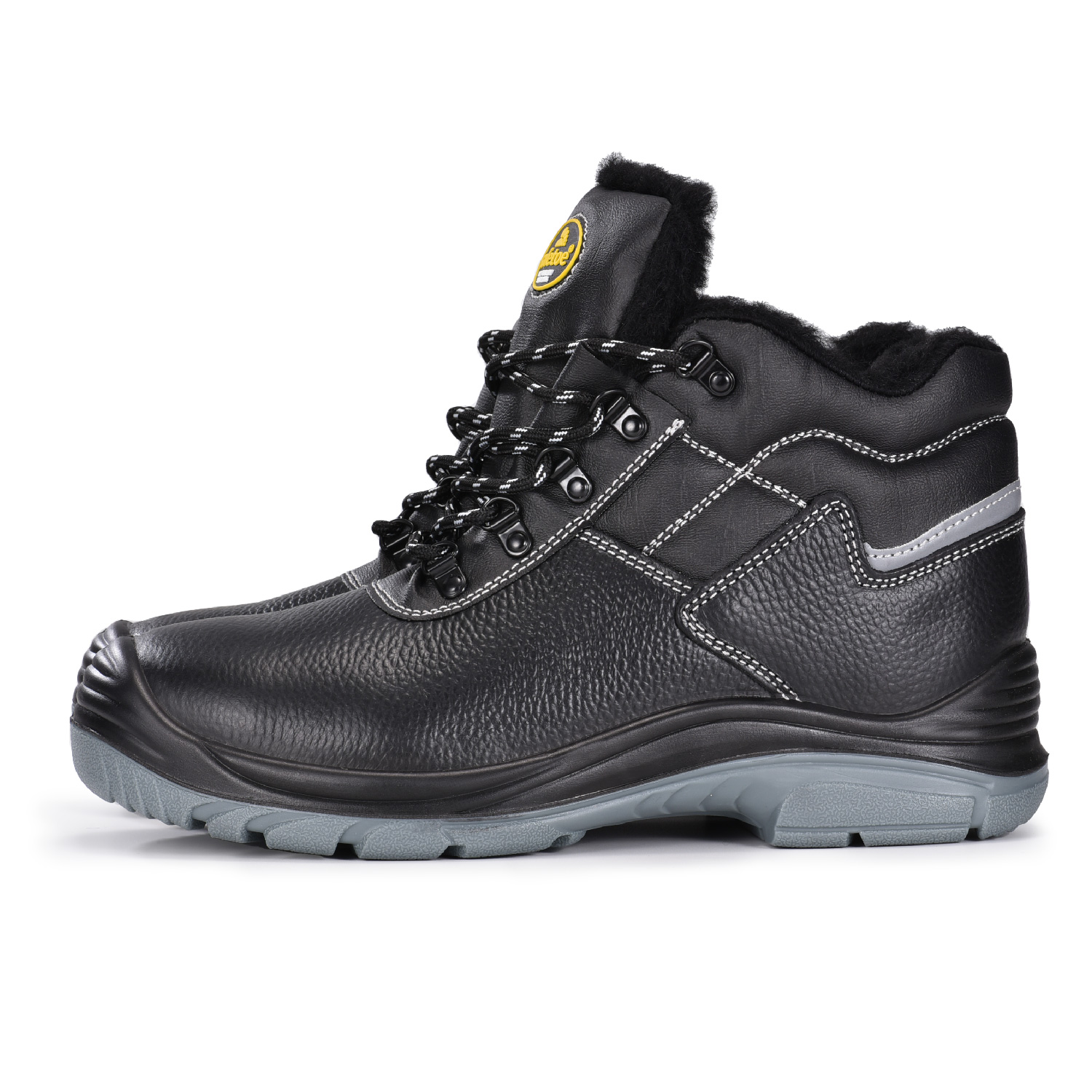 Botas de trabalho isoladas com forro de pele para clima frio para armazém congelador de inverno M-8550 Fur