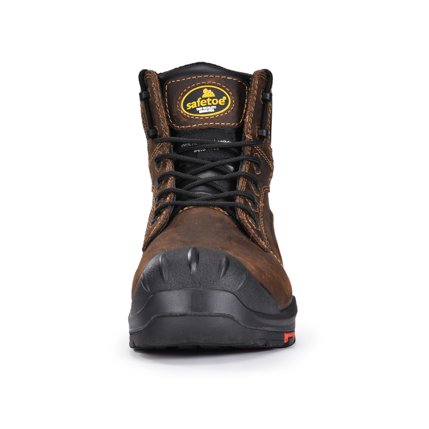 Botas de trabalho de segurança superiores sem metal, resistentes a óleo e deslizamento, M-8552