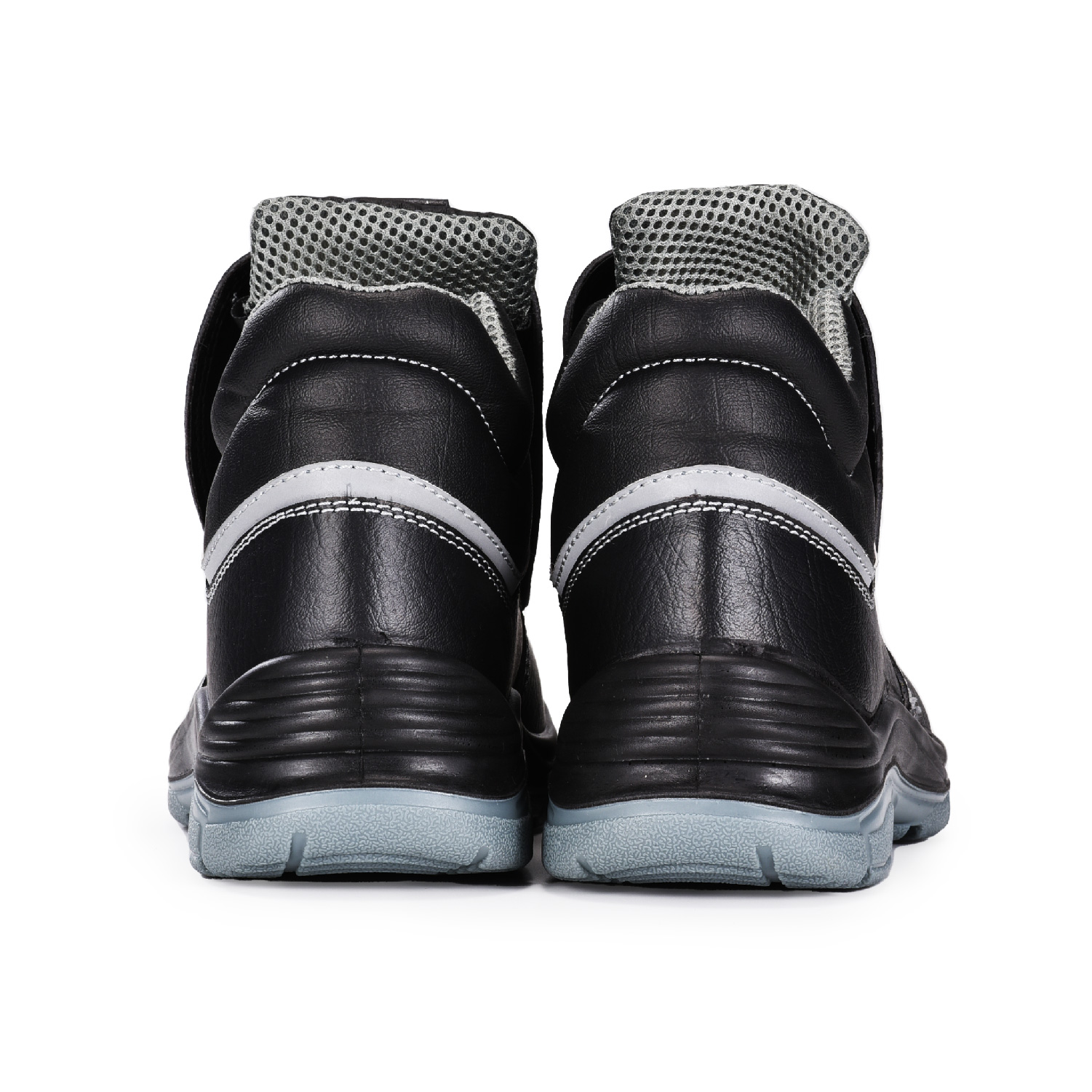 Soldagem de segurança de couro pesado de corte alto para botas de soldador com capa M-8027 Met Guard