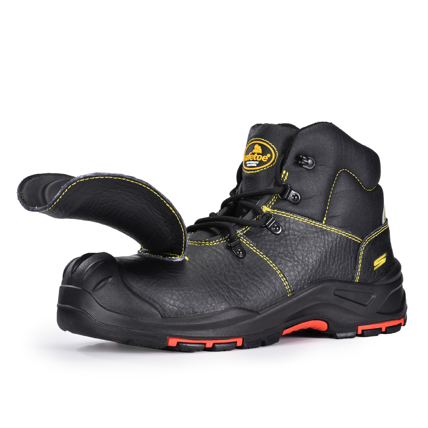 Melhores botas de trabalho de soldagem para soldador com protetor metatarso M-8387 Met Guard