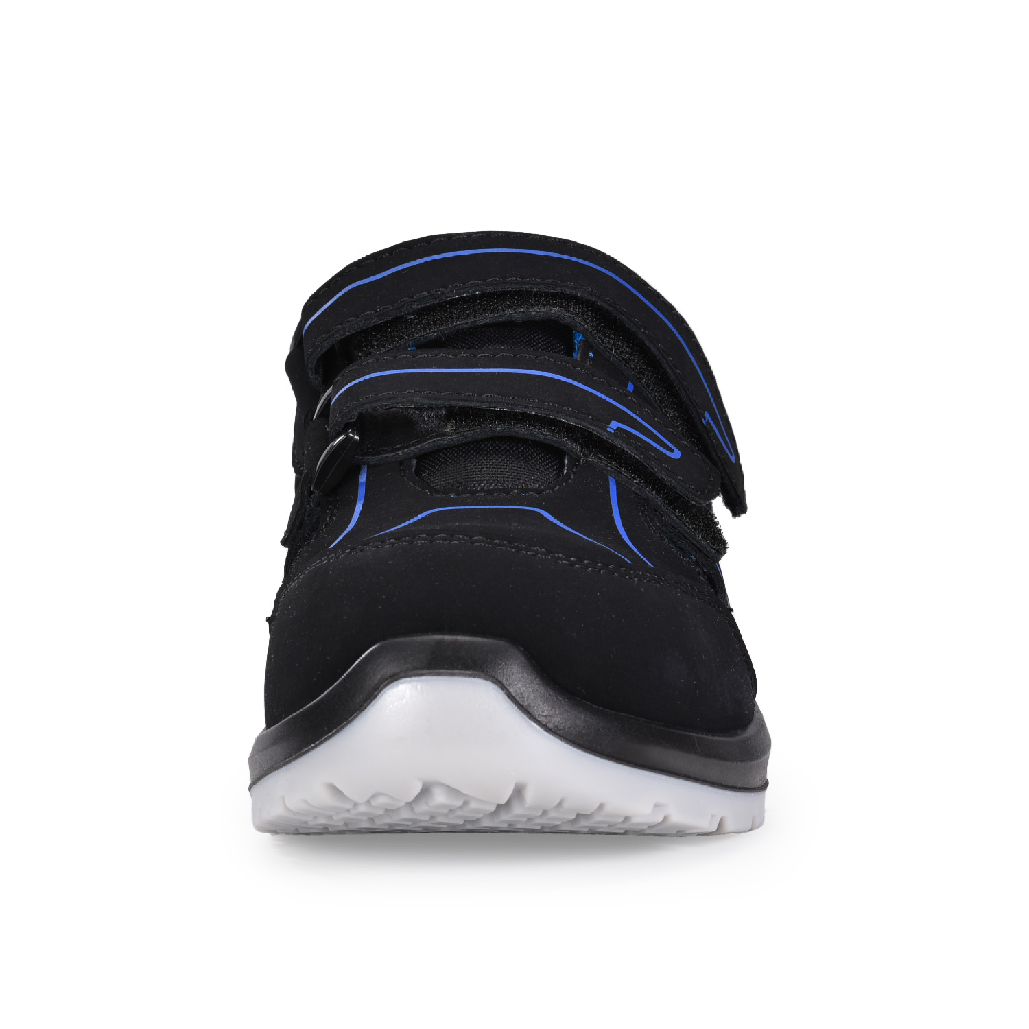 Tamancos de trabalho compostos sem metal S1P da Alemanha Design para homens L-7518B azul