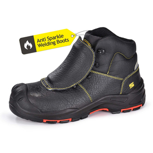 Melhores botas de trabalho de soldagem para soldador com protetor metatarso M-8387 Met Guard