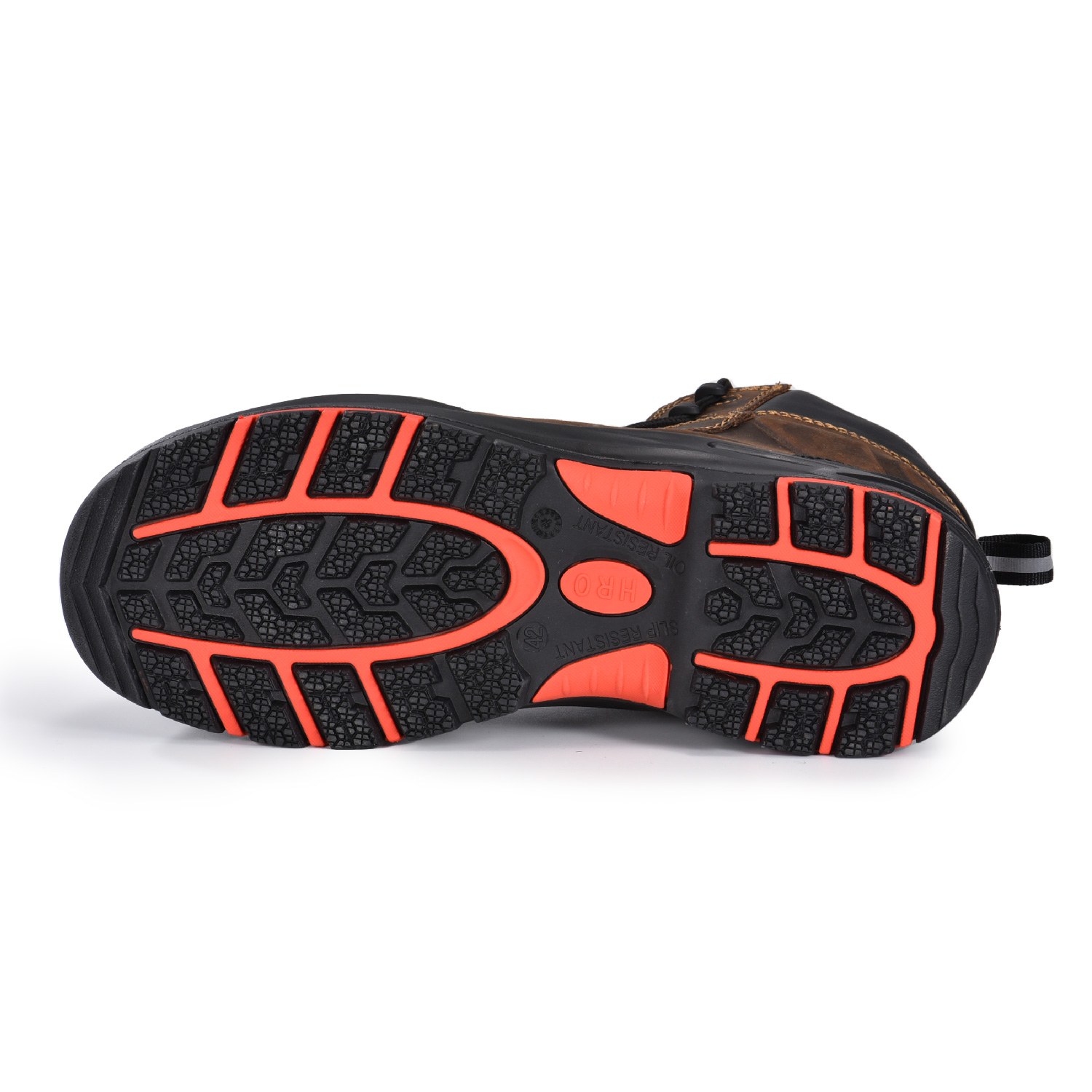 Botas de trabalho de segurança superiores sem metal, resistentes a óleo e deslizamento, M-8552