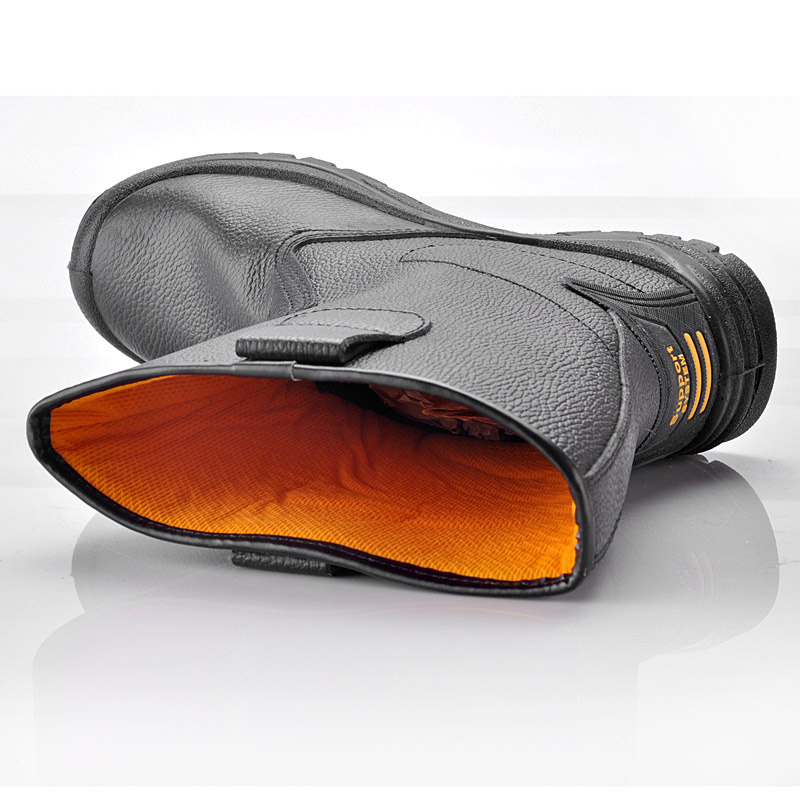 Botas de trabalho de segurança com bico de aço de inverno para homens H-9001