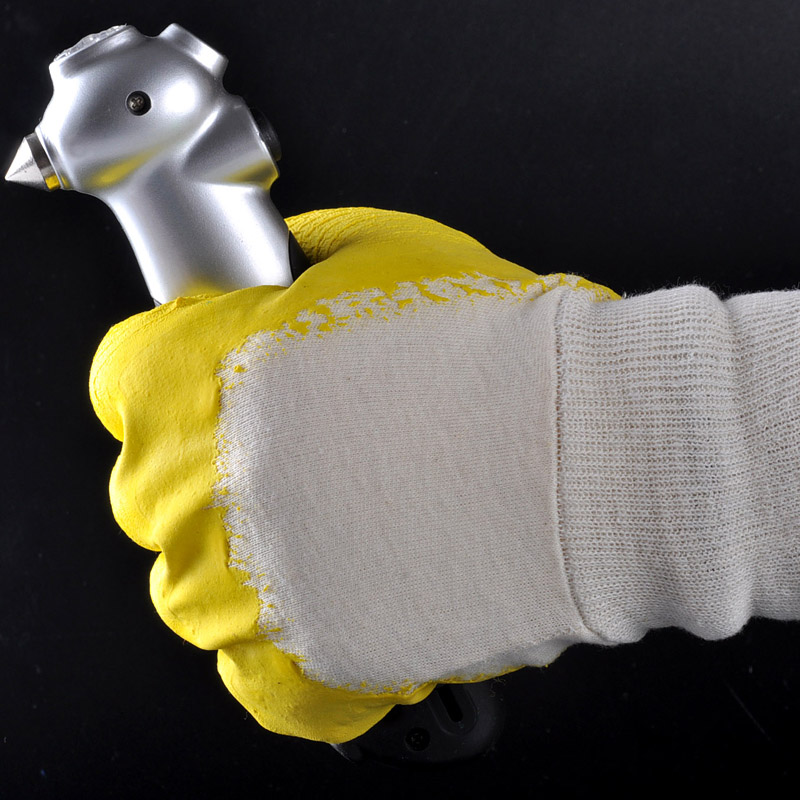 Luvas de trabalho de segurança revestidas de látex FL-1911