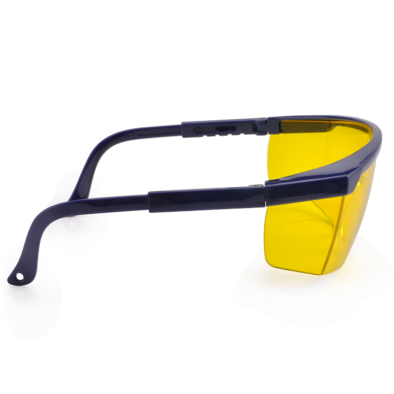 Óculos de segurança para PC de proteção a laser KS102 Amarelo