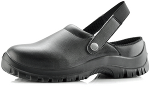 Sapatos de segurança no trabalho para cozinha com biqueira de aço para chef da indústria alimentícia