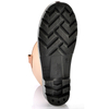 Botas de chuva de goma de segurança W-6037 marrom