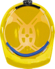 Capacete de Segurança Industrial W-001 Amarelo