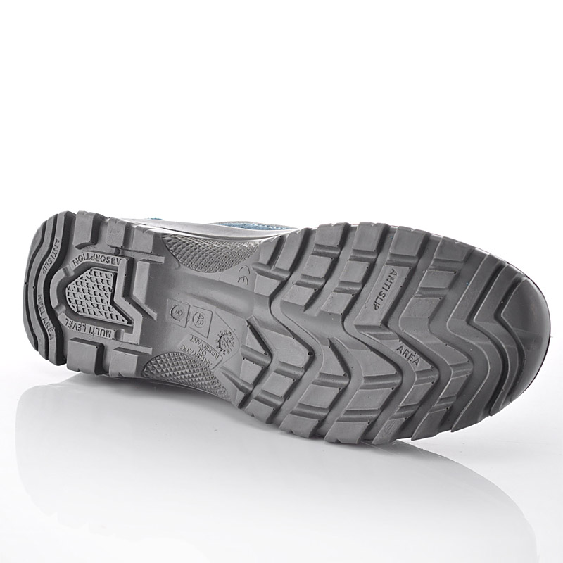  Sapatos de segurança azuis respiráveis ​​L-7006