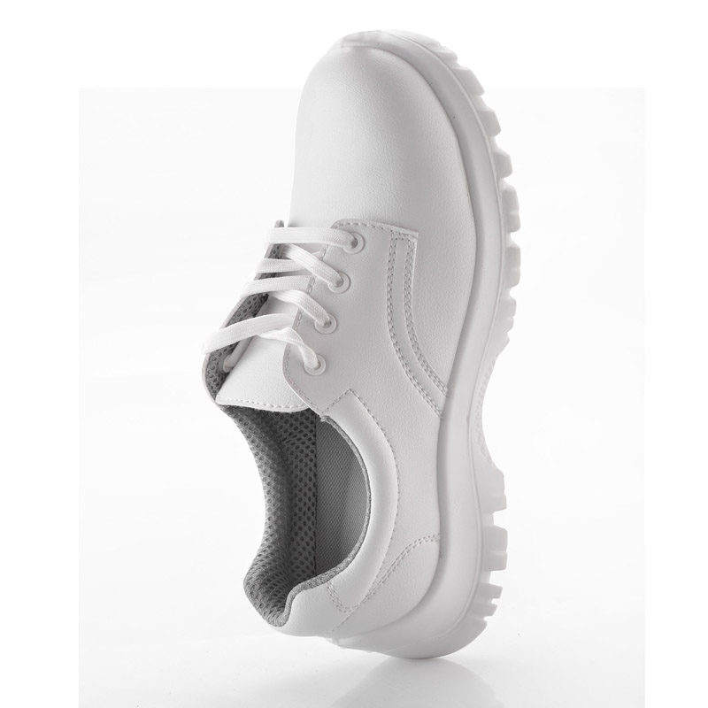 Sapatos de trabalho para chef com cadarços L-7196