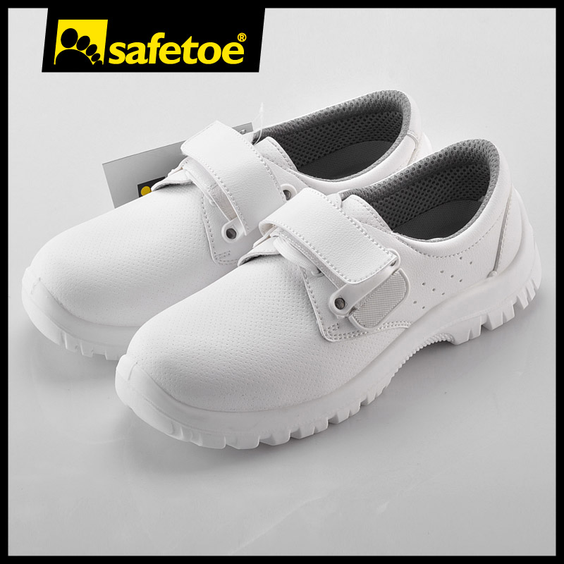 Botas biqueira de aço antiestática para indústria alimentícia