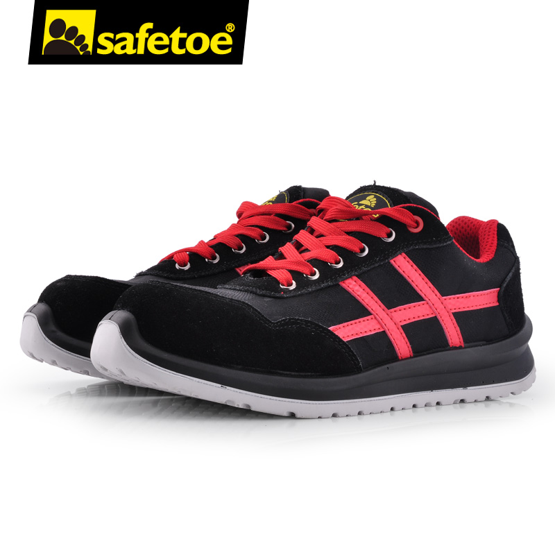 Sapatos de trabalho de segurança com design esportivo L-7329