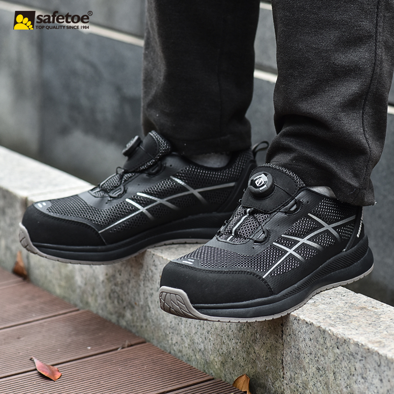 Sapatos de trabalho de segurança esportivos leves TLS L-7389