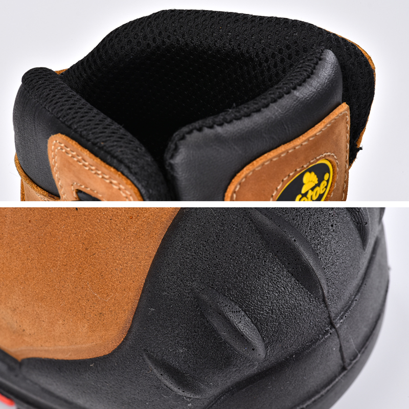 Botas de trabalho M-8356RB sem bico composto sem metal S3