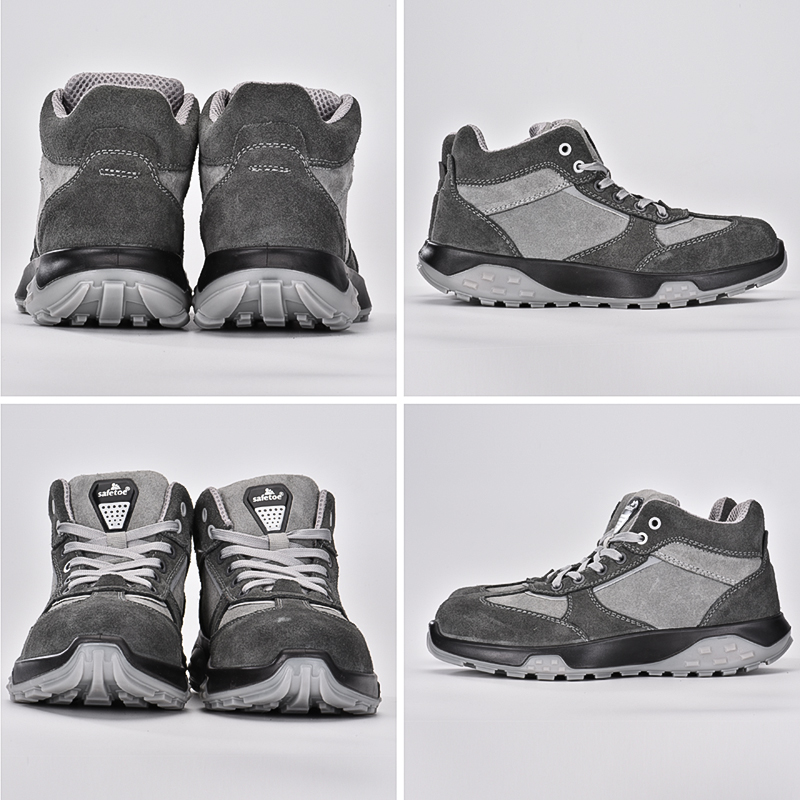 Sapatos de trabalho de segurança leves e flexíveisM-8516