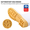 Botas de segurança em PVC branco - Botas de trabalho com biqueira de aço impermeável S5 W-6037