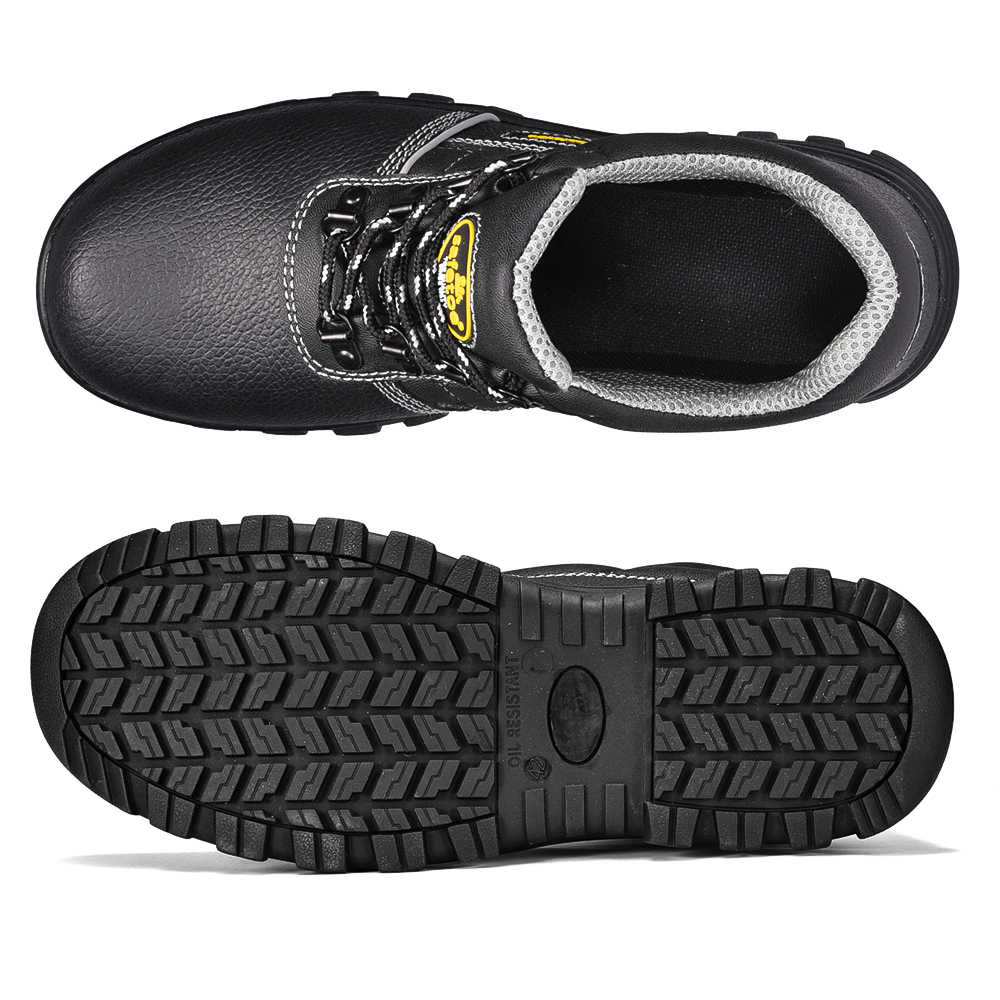 Dedo do pé de aço M-8010RB de Polyuretahne resistente da bota do alcaloide ácido químico