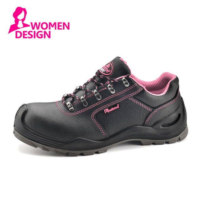 Moda feminina com biqueira de aço sapatos de trabalho | L-7285 Senhora