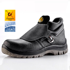 Botas de trabalho de segurança para soldagem com capa para homem M-8181