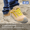 Sapatos de trabalho EPI resistentes a óleo Site