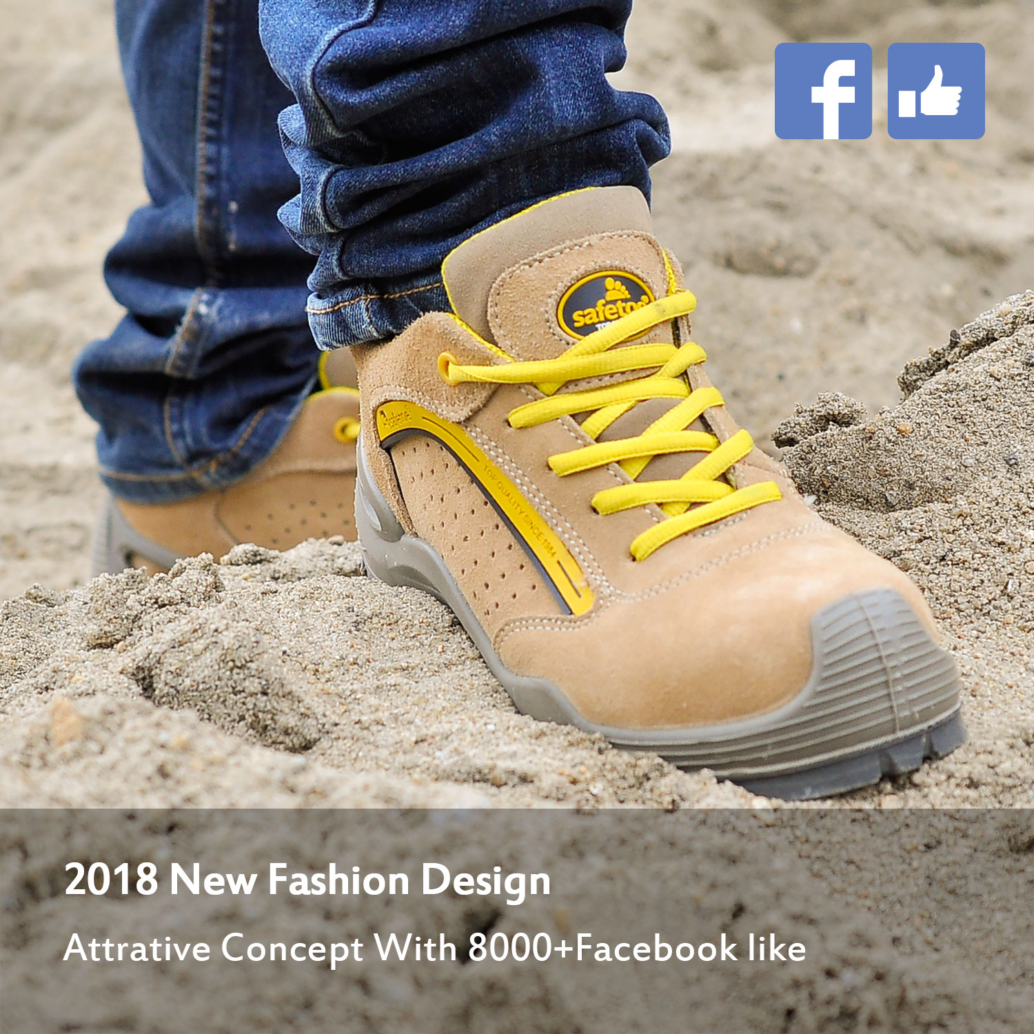 Sapatos de segurança de verão respiráveis ​​L-7296