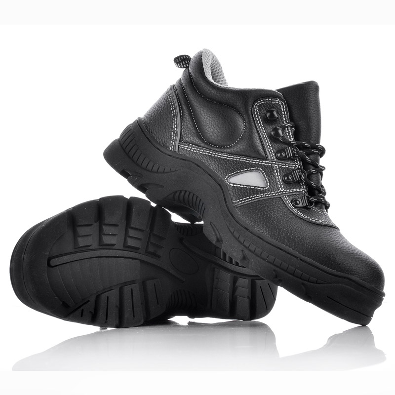 Botas de trabalho com biqueira de aço M-8001 de borracha