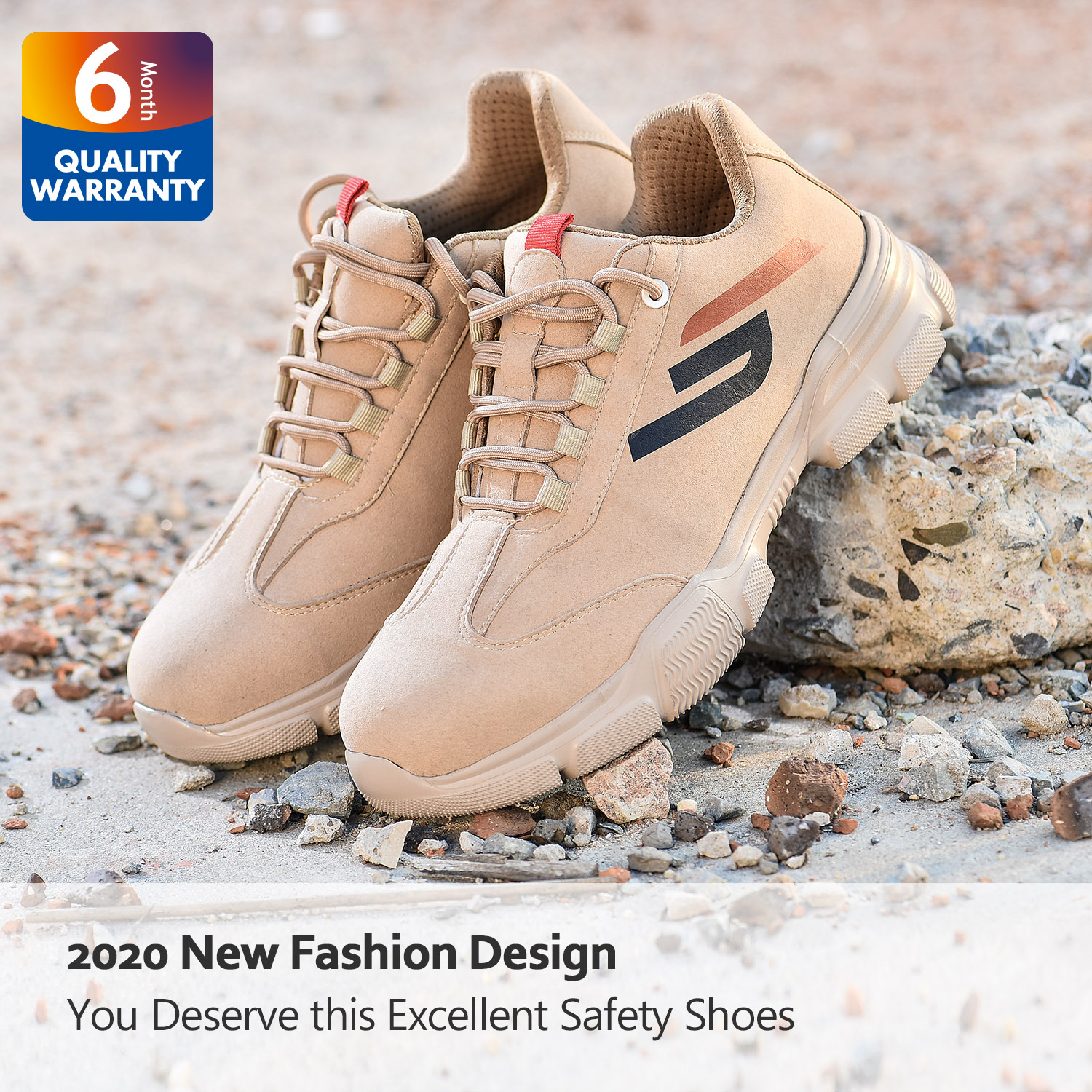 Sapatos de segurança esportivos superconfortáveis ​​L-7388