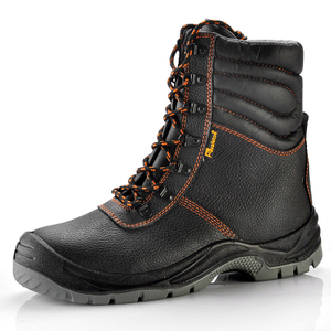 Botas de segurança de couro industrial H-9023