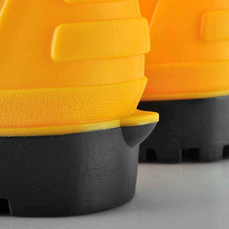 Botas de chuva S5 para serviço pesado W-6038 amarelo