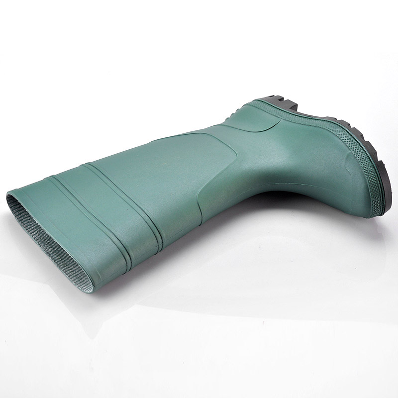 Botas de chuva de goma de PVC W-6036 verde