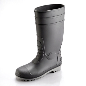 Botas de chuva masculinas biqueira de aço W-6038 