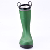 Botas de chuva forro de pele W-6037 verde baixo