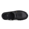 Sapatos de trabalho para cozinha com biqueira de aço para chef da indústria alimentícia CleanShield SB | L-7096BK