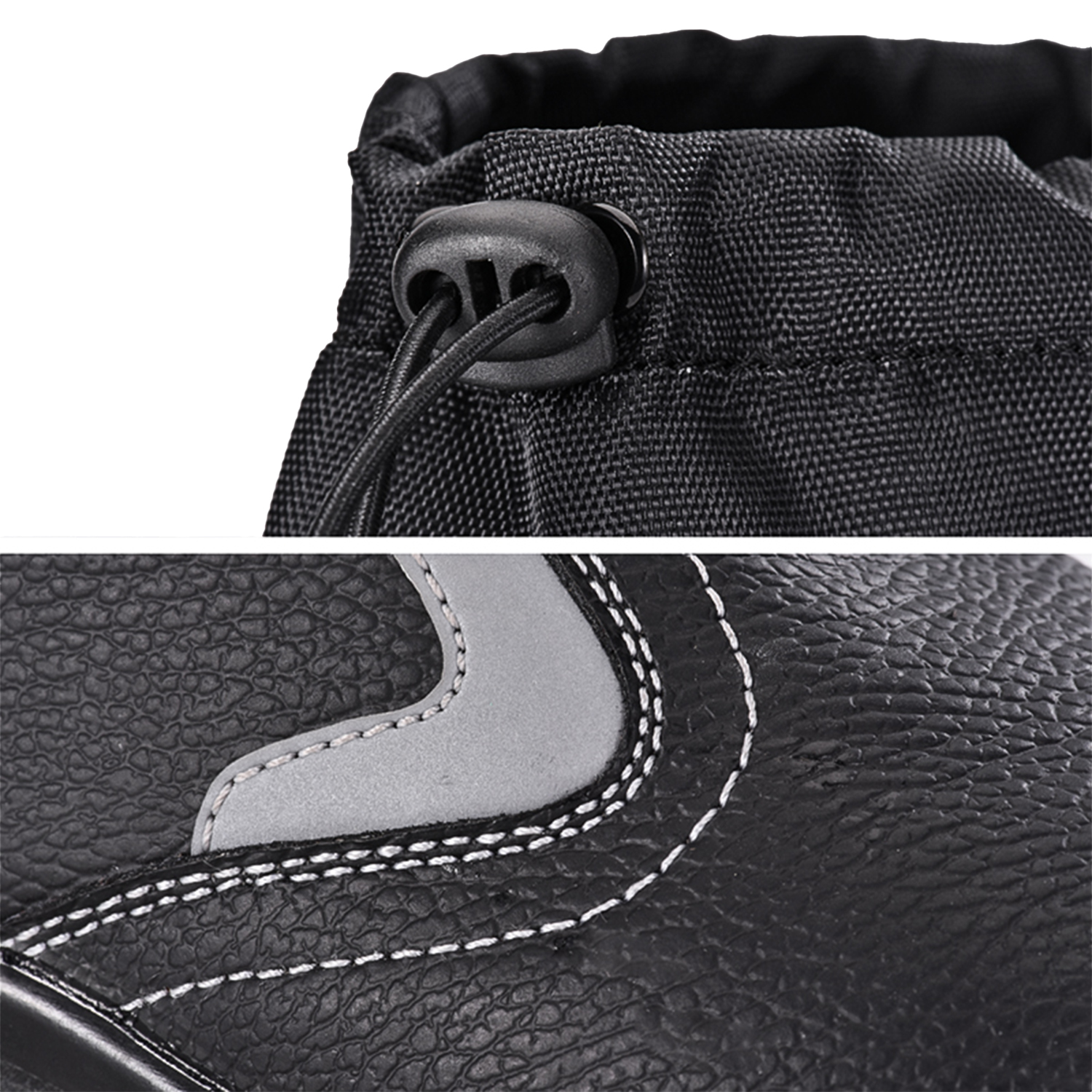 Botas de segurança com forro de pele quente para inverno industrial resistente H-9426 PolarStep
