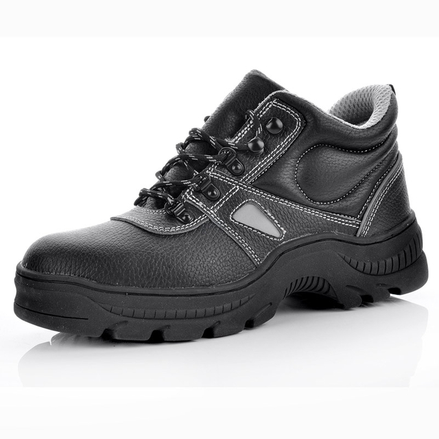 Botas de trabalho com biqueira de aço M-8001 de borracha