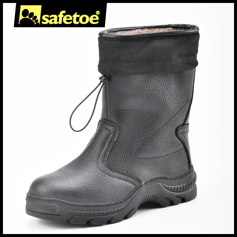 Melhores botas de segurança para soldagem com biqueira de aço sapatos masculinos de segurança para soldador H-9426