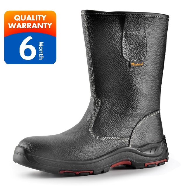 Melhores botas de trabalho de segurança para trabalho de pavimentação asfáltica H-9001Novo