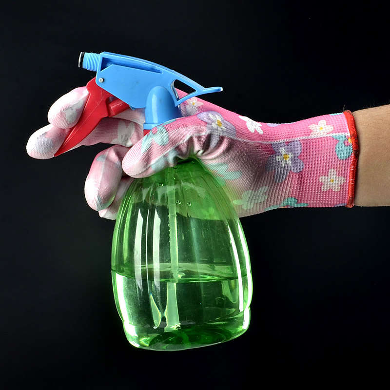 Luvas de trabalho de jardim revestidas de PU FL-PU2001EF2