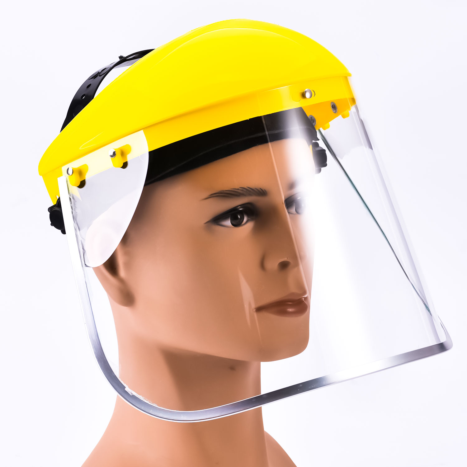 Protetor Facial de Segurança Industrial M-5002 Amarelo