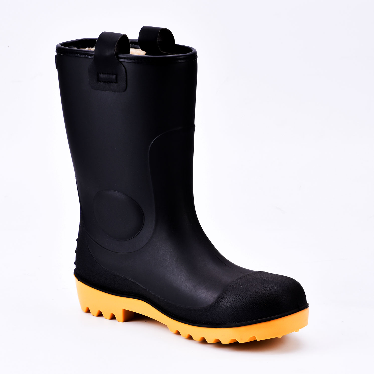 Botas de segurança Wellington pretas W-6037