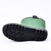 Botas de chuva forro de pele W-6037 verde baixo