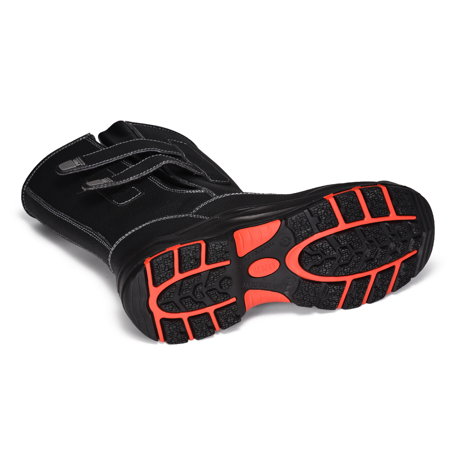Botas altas de inverno forradas com pele de inverno com biqueira de segurança para clima frio H-9425 inverno