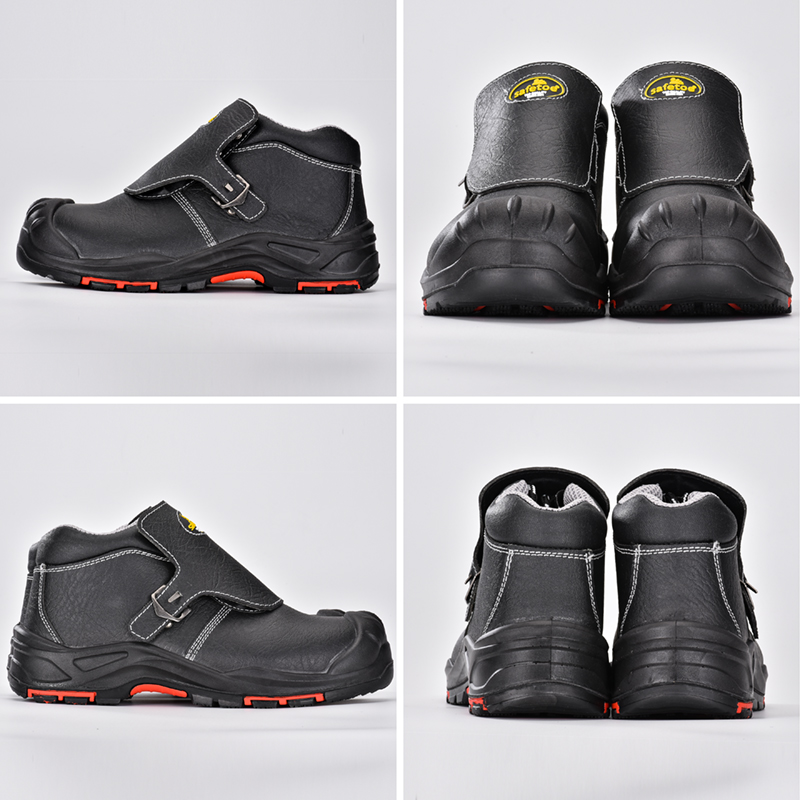 Botas de trabalho de soldagem de segurança para soldador M-8387 overcap